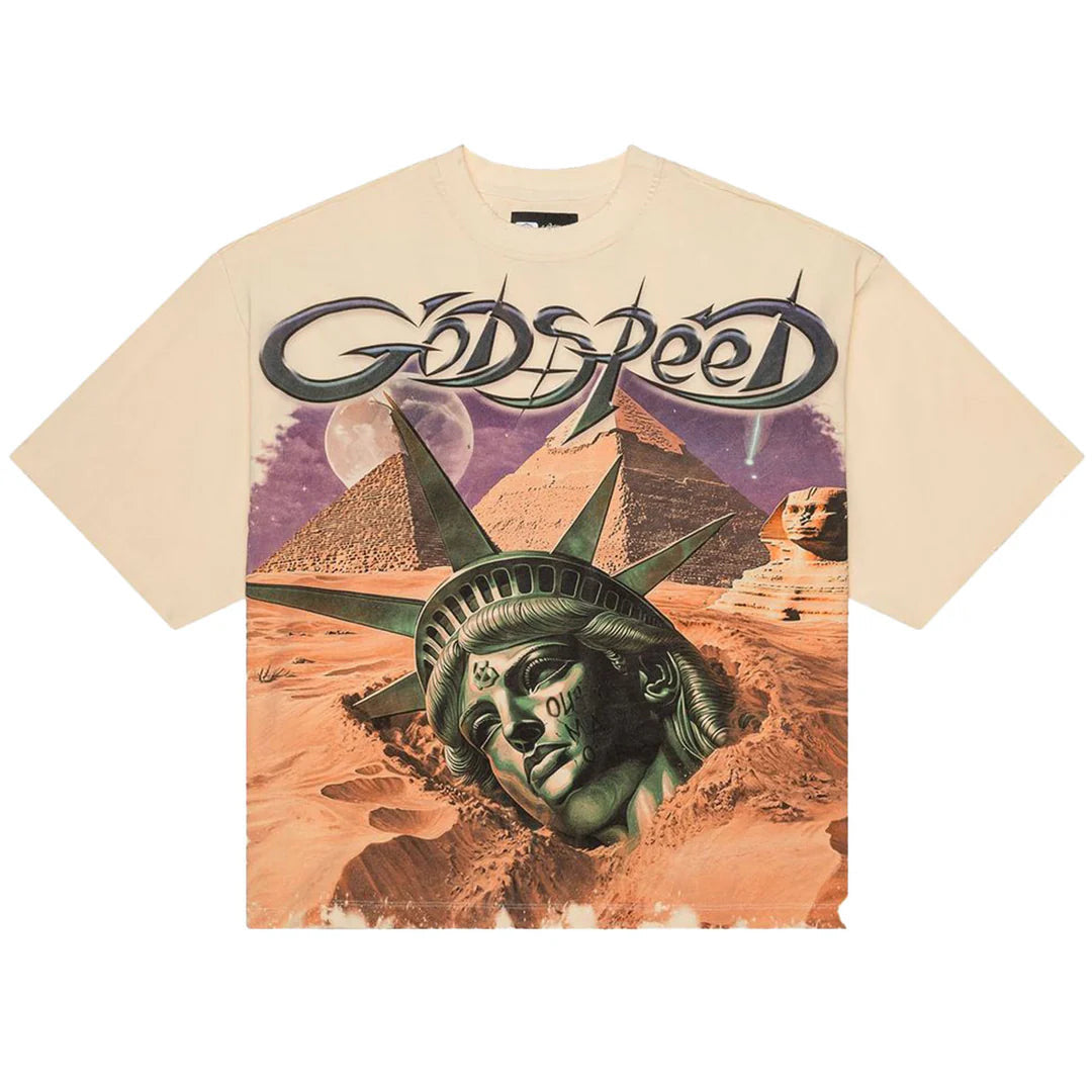 Godspeed cream mother Cairo tee