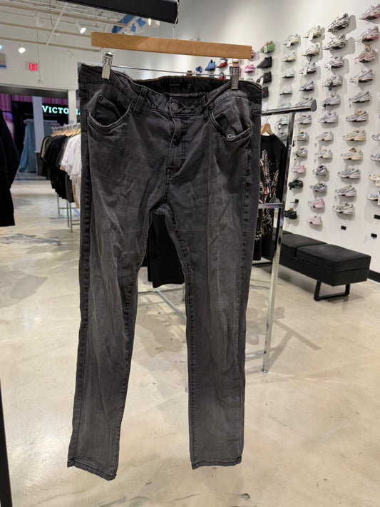 Tahari Grey Denim Jeans Pre-owned jeans