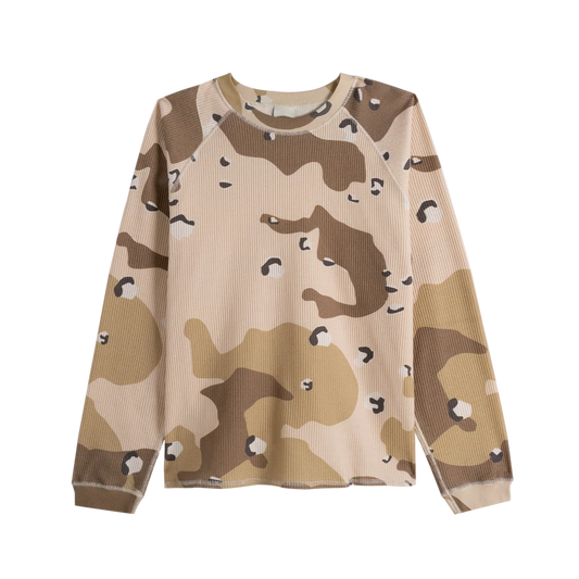 Bravest Studios Chip Desert Sand Camo Thermal Longsleeve