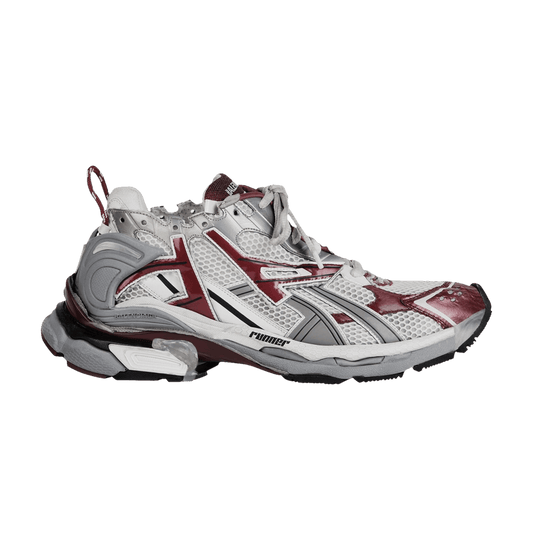 Balenciaga runner burgundy USED with no box
