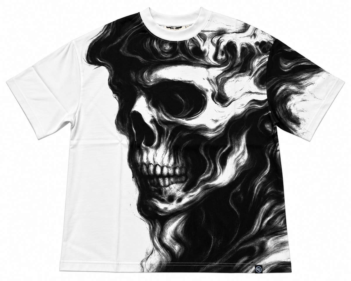 OWC White Skull Tee