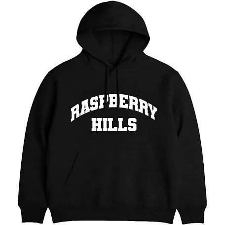 Raspberry Hills Black hoodie