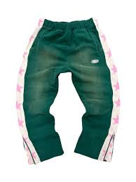 Hours Between Green Pink Sweatpants