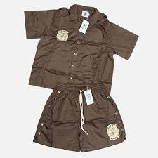 Saint Vanity Brown Shorts