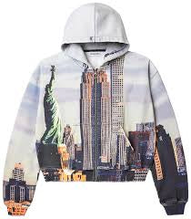Vale Skyline Zip Up Hoodie