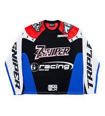Triple 7s Black Red Jersey Longsleeve