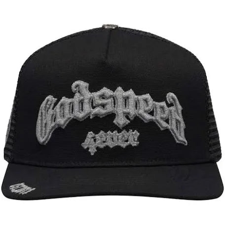 Godspeed Black Grey Trucker Hat