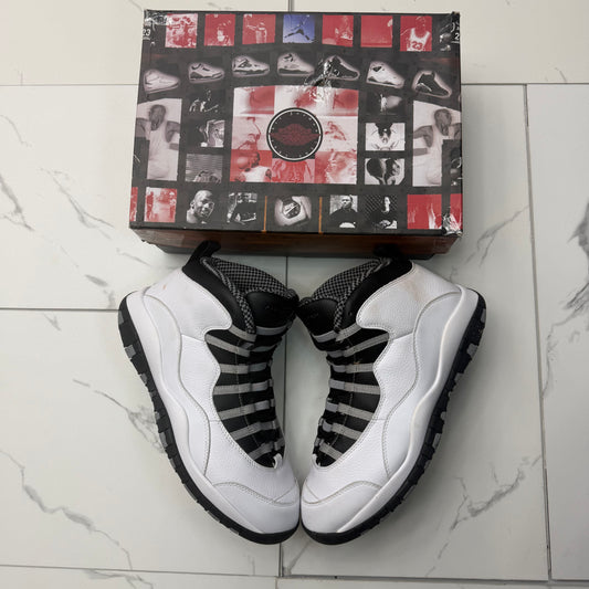 Jordan 10 steel grey USED WITH BOX