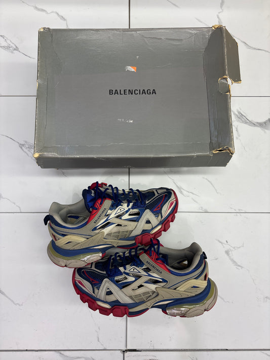 Balenciaga Track 2 Red/White/Blue USED W BOX